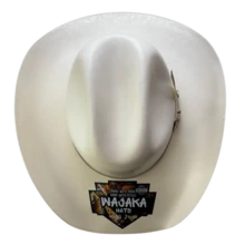 SOMBRERO TELAR MASTER HORMA CHIHUAHUA EDICION RODEO ARCOIRIS PARA LUCIR CON ORGULLO Y BRILLAR CON ESTILO - Blanco - Ver 5