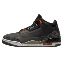 Men's Jordan 3 Retro "Fear Pack" Night Stadium/Total Orange (CT8532 080) - 黑色 - 查看 3