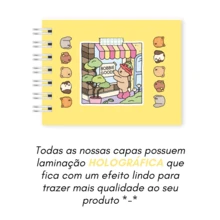 Mini Coloring Book 50 Sheets Hardcover 180g Drawing Notebook Painting Coloring Book - 紫色 - 查看 4