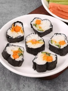 1pc Sushi Mold Set, Rice Ball Mold Kit With Seaweed Roller, Household Sushi Maker Tools - Multicolor - View 8