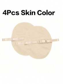 Almohadillas ultrarresistentes antitraspirantes para axilas para hombres y mujeres - 10/8/6/4/2/1 pieza de protectores de axilas invisibles, con adhesivo extra y transpirables para hiyab/tobe - Protección contra el sudor durante 24 horas en calor, gimnasio, viaje (lavable)