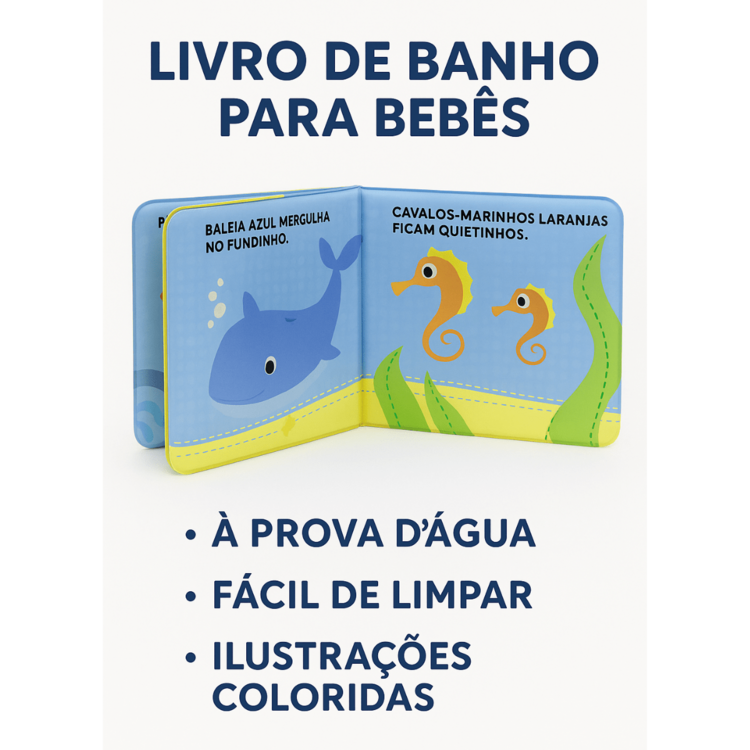 Kit 2 Bath Books For Children Fun And Learning In The Bath! - 第一句話+瞬間 - 查看 7
