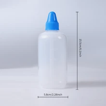 Botella de lavado nasal con punzón recto, Juego de irrigación nasal, Olla Neti para enjuague de senos paranasales, Limpiador nasal - Enjuague de senos paranasales y accesorios de viaje, 250ml