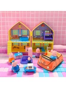 Decoration Ornaments - Multicolor (house + Sports Car) - View 3