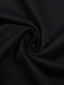 Camiseta negra con estampado de cara de calabaza ,220 g/m², nueva camiseta informal de verano de algodón con cuello redondo y manga corta (1 unidad) - Negro - Ver 6