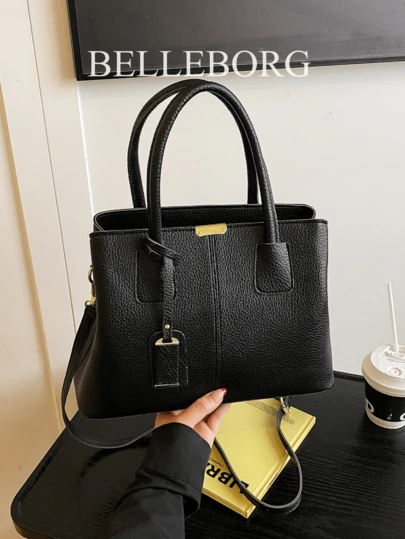 复古女士大容量手提包