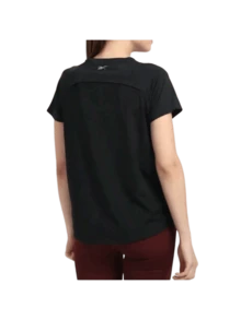 Reebok Sports Tees & Tanks Comfortable Versatile Lightweight Training Vacation School 100132970 - Black - View 2