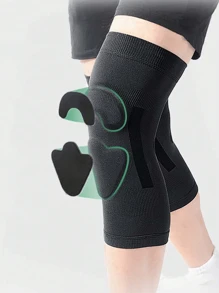 1 pièce, genouillères de protection antidérapantes en EVA amortissantes pour le sport, équipement de protection pour le cyclisme, le fitness. Convient pour l'entraînement quotidien, le yoga, le pilates et autres sports de fitness. Nouveauté d'été