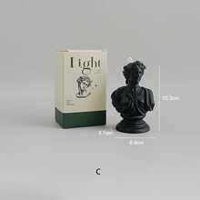 1 件香薰蜡烛装饰，大卫人物造型香薰蜡烛，家居装饰礼物 - 彩色 - 查看 14