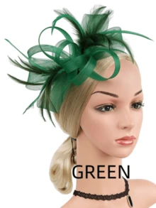 女士头饰帽子，优雅茶会帽，2024年肯塔基德比风格1950年代帽子，羽毛发夹，新娘婚礼派对鸟笼面纱头饰，1920年代阿斯科特赛马会头饰，复古布莱顿毡钟形帽，贝雷帽，1950年代服装帽，黑色丧葬面纱，1940年代连衣裙，维多利亚风格帽子，药盒帽，洛丽塔配饰，送给女性和女孩的礼物，母亲节