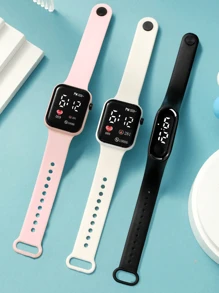 3pcs Water Resistant Electronic Watch Set