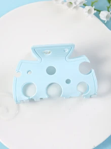 1pc New PVC Hair Clips Cute Pudding/Cheese Cartoon Cake Design Hair Accessories For Women,Hair Claw,Claw Clips,Hair Jaw Clip,Hair Clutch