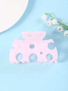 1pc New PVC Hair Clips Cute Pudding/Cheese Cartoon Cake Design Hair Accessories For Women,Hair Claw,Claw Clips,Hair Jaw Clip,Hair Clutch