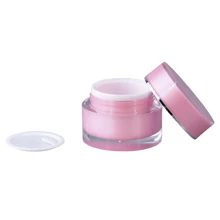 1pc Portable Cosmetic Travel Container With Refillable Cosmetic Jar Container, Inlaid With White Rhinestones, Suitable For Skin Care With Lotion And Cream Leakproof, Suitable For Travel, Drawer, Dressing Table, With Refillable Cosmetic Jar Container, Must-Have Gift For Him/Her During Festivals