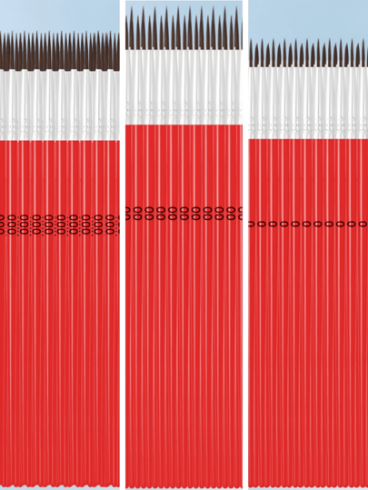 30pcs Detail Paintbrush Set: #0, #00, #000 Multi-Purpose Brushes, Suitable For Miniature Model Crafts - Watercolor, Acrylic, Oil Painting - Nylon Material