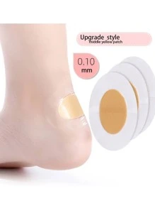Talons hauts avec patch anti-usure pour talon, protège-orteils transparent invisible