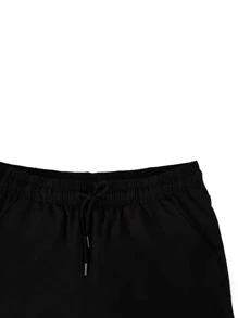 1pc Men's Casual Striped Loose Fit Pants, Spring/Summer Outdoor Sports Trousers Suitable For Hiking, Workout, Beach, Daily Commute, Running, Fitness, Relaxed Straight Leg Style