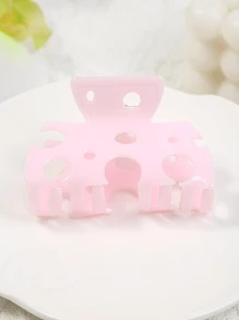 1pc New PVC Hair Clips Cute Pudding/Cheese Cartoon Cake Design Hair Accessories For Women,Hair Claw,Claw Clips,Hair Jaw Clip,Hair Clutch