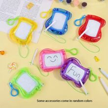12 Paquetes de mini pizarras magnéticas con llaveros para niños, libretas de dibujo y bocetos educativos, juguetes de pintura y escritura borrable, ideales para recuerdos de fiestas, regalos, edades de 3 a 6 años - Material de plástico