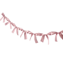 1/8pcs INS Bowknot Ribbon Garland Flags Princess Room Wall Hanging Decoration Pennant Decor Party Banner Photo Props Gathering Decorations - Multicolor - View 15