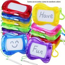 12 Paquetes de mini pizarras magnéticas con llaveros para niños, libretas de dibujo y bocetos educativos, juguetes de pintura y escritura borrable, ideales para recuerdos de fiestas, regalos, edades de 3 a 6 años - Material de plástico