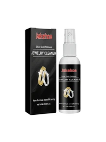 Líquido de Limpeza e Manutenção de Joias, Limpador de Joias para Ouro, Prata, Joias, Relógios, Anéis; Remove Manchas e Previne Oxidação; Também para Limpeza de Joias de Ouro, Prata, Relógios, Dispositivos Eletrônicos; Removedor de Oxidação de Anéis de Diamante