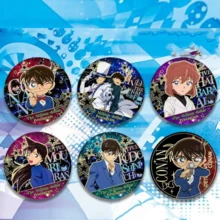 2025 年全新动漫柯南、乱、爱、元太浮雕反光徽章，激光技术，收藏别针 - 生日礼物、节日礼物、毕业礼物、收藏家礼物、粉丝礼物 - 彩色 - 查看 2