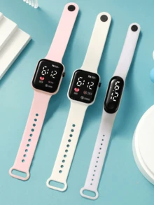 3pcs Water Resistant Electronic Watch Set - Multicolor - View 16