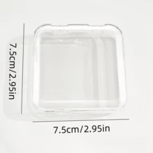 15/25件指甲盒方形包装盒指甲包装盒小型企业包装首饰盒珠宝盒手链收纳盒 - 彩色 - 查看 9