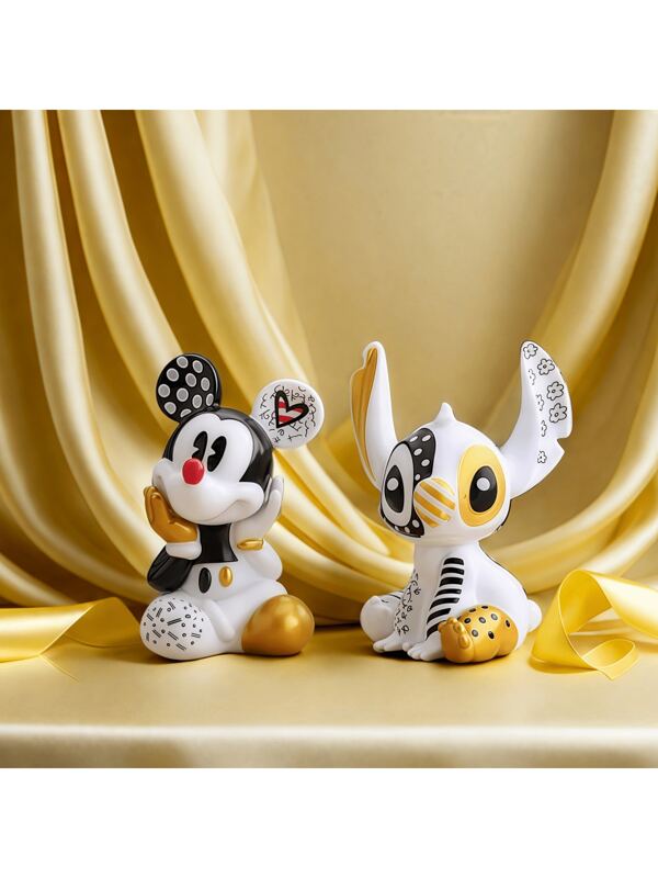 Disney Figurines en résine classiques de la série , Stitch et , 2 styles, objets de collection et cadeaux de décoration
