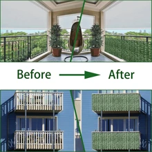 Pantalla de valla de privacidad de hiedra artificial, respaldo de follaje falso anti-UV de hiedra, hojas, setos, paneles de valla para patio, balcón, jardín, patio trasero, decoración de pared verde interior y exterior, plantas falsas