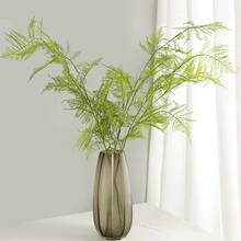 1/2/3 件装人造绿色植物枝条，仿蕨类叶子，适用于 DIY 花墙、场景装饰、客厅卧室花瓶插花、婚礼、派对、家居装饰、桌面摆件。秋冬季落叶植物，家居装饰、桌面装饰、农舍风格装饰，抗紫外线人造花，适用于悬挂式花园、门廊、窗台、户外装饰。 - 綠色 - 查看 6