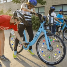 36pcs Bright Color Bicycle Spoke Beads Set - Sun, Moon, Star, Heart, Beads, Easy To Install, Durable PP Plastic Wheel Decoration, Rainbow Color, Fit All Bikes, Bicycle Accessories (Random Color) - Multicolor - View 8