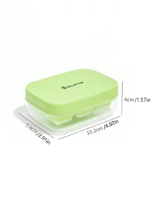 1pc/3pcs Ice Cube Tray, Household Refrigerator Ice Cube Mold, Silicone Ice Cube Maker With Lid, Press Mini Square Ice Cube Trays