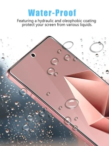 4 Stück Infinix/Smartphone Displayschutz, 9H Härte gehärtetes Glas, wasserfest, ölfest, fingerabdruckfest, bruchsicher, ideal als Oster-, Muttertags- oder Geburtstagsgeschenk für Familie und Freunde, Datenschutz, Handy-Zubehör