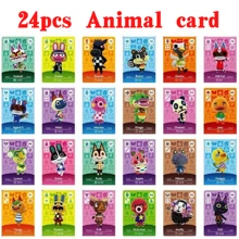 Sanrio Populares tarjetas Amiibo del juego Animal Crossing New Horizons con personajes como Ankha, Marshal, Maple para y 3DS, selección de la serie 1-5 de tarjetas NFC mini
