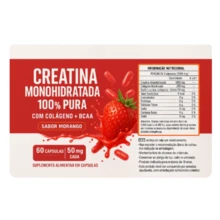 CREATINE - 60 Capsules | Strawberry With Collagen + BCAA - Arkad Supplements - Others - View 3
