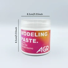 Modeling Paste - Ideal For Sculpture, DIY, & Mixed Media Art - Smooth Texture, Easy To Work With300ml - 300ml - View 6