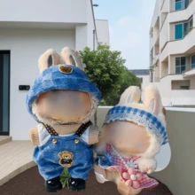 12pcs (Clothes Only) 17cm Plush Doll Removable Outfit Set, Suitable For 1st Gen And 2nd Gen Doll, Party-Sitting Pose (Excluding Shoes) - Multicolor - View 12