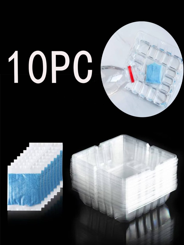 10pcs Foreign Trade People Must See! A Collection Of Household Items. The Square Ashtray Can Be Used In Multiple Ways And Can Also Serve As A Bone Dish. The Square Bowls And Plates Are Very Exquisite. There Are Also Disposable Fruit Trays In Sizes Of 8 Inches, 9 Inches And 10 Inches. With Diverse Sizes, They Are Suitable For Family Gatherings And Entertaining Guests!