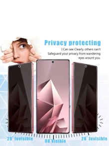 4 Stück Infinix/Smartphone Displayschutz, 9H Härte gehärtetes Glas, wasserfest, ölfest, fingerabdruckfest, bruchsicher, ideal als Oster-, Muttertags- oder Geburtstagsgeschenk für Familie und Freunde, Datenschutz, Handy-Zubehör