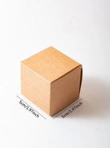 10/30/50pcs Khaki Gift Box With Lid Small Gift Box, Khaki Gift Box Loose, Suitable For Weddings, Parties, Birthdays, Bridesmaids Proposal Boxes, Suitable For Lightweight Gifts