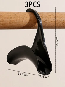 6/3/1pc Handbag Hooks, Closet Organizer Hangers, Storage Rack For Handbags, Backpacks, Hats And Scarves Bedroom, Organizer, Home Storage, For White T-Shirt Women, Black Pants Women, Ladies Winter Clothes, Dress, Winter Clothes For Ladies, Elegant Woman Dresses, White Shirt For Ladies, Long Sleeve, White Jumpsuit For Women, Spring Dresses For Women, Spring Outfits For Women, Spring, Spring Clothes, Minimalist, Summer Tops Storage