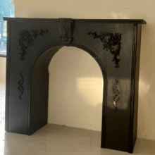 白色 PU 墙饰；电视背景墙法式装饰花；墙面装饰花；仿石膏；法式树脂角花；聚氨酯装饰配件；建筑装饰材料；家居饰品；镂空雕花。 - 彩色 - 查看 8