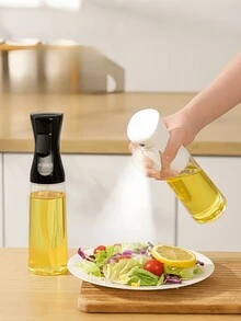1 bình xịt trong suốt có vòi phun có thể điều chỉnh, bình xịt dầu nhà bếp sáng tạo cho nồi chiên không dầu, tưới cây, nấu ăn bằng dầu ô liu - Nhiều màu - Xem 4