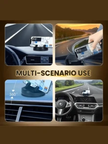 1pc Dashboard Navigation Bracket, Specialized Car Phone Holder Bracket, High-Grade Anti-Slip Mat Universal Fixation