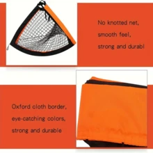 Portable Foldable Soccer Goal Net, Movable Soccer Shooting Training Set For Indoor And Outdoor Soccer Team Matches, Competitions, Practice - Multicolor - View 6