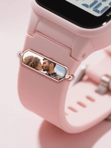 1 pieza Accesorio personalizado para banda de reloj, accesorio personalizado de encanto para reloj, encanto personalizado para smartwatch, accesorio de barra de correa de reloj, regalo de cumpleaños, regalo de aniversario, regalo del Día de San Valentín, regalo del Día del Padre, regalo del Día de la Madre, regalo para él/ella, accesorio navideño, dorado, elegante, colorido, útiles escolares, de vuelta a la escuela, para la oficina, para la escuela, para el aula, para regalos de maestros, para la universidad, para colegas, para dormitorios, para maestros, para niños y niñas, para adolescentes, estudiantes de secundaria, estudiantes de preparatoria, estudiantes universitarios, estudiantes de primer año, estudiantes de segundo año, estudiantes de cursos inferiores