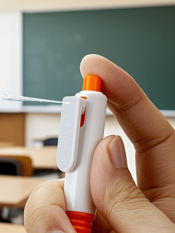1 pieza Lápiz con chorro de agua divertido y elegante - Broma de estudiante y herramienta de relajación, apropiado para la escuela y la oficina (color aleatorio) Vuelta al colegio