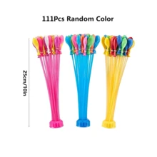 一套水弹气球，快速充气自封口热带彩色水球，夏季趣味水上玩具，适合玩水仗游戏，热带派对气球，加大加厚乳胶亲肤材质，适合户外露营、海滩、游泳池边玩耍，儿童玩具 - 多種規格 - 查看 6